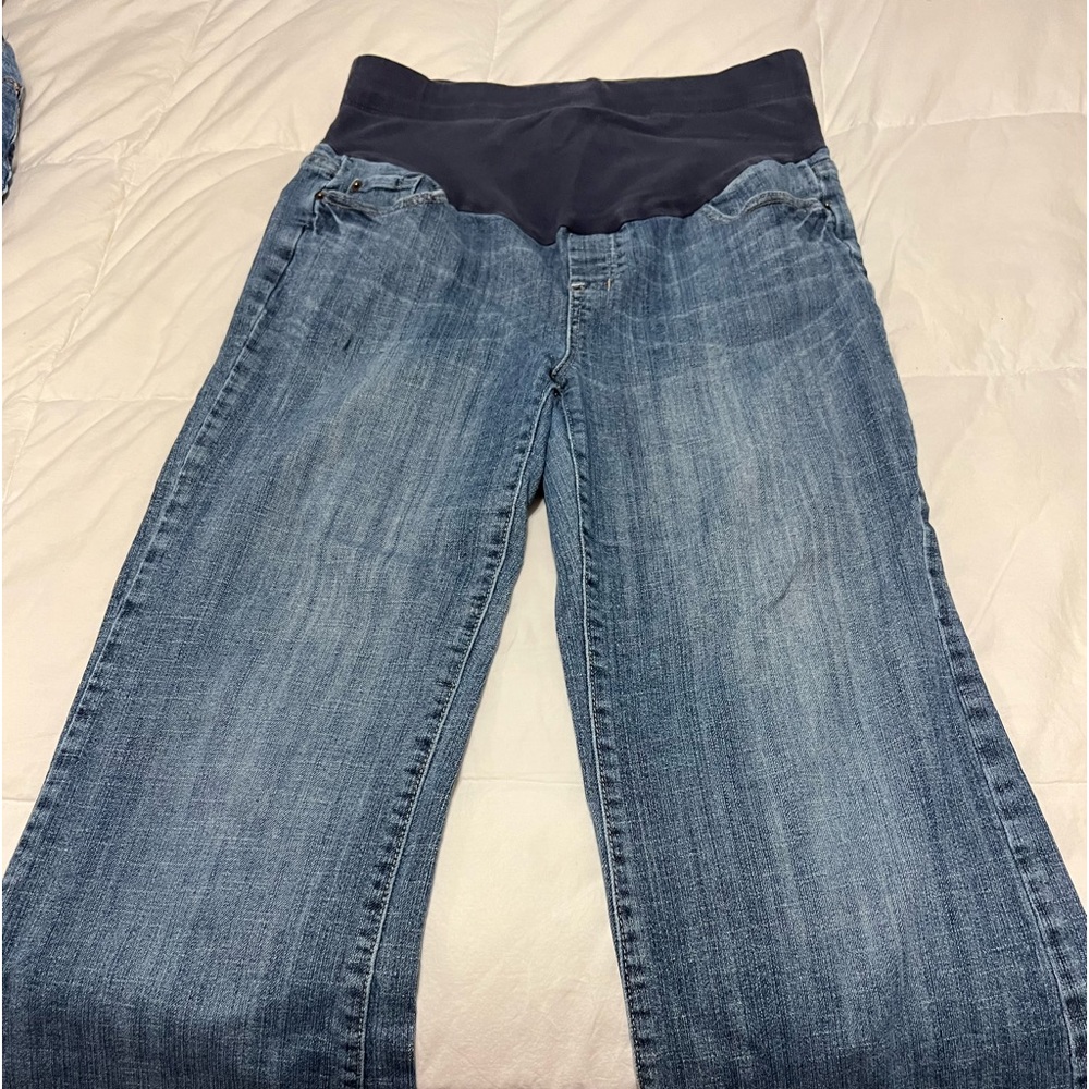 1 pair medium maternity jeans